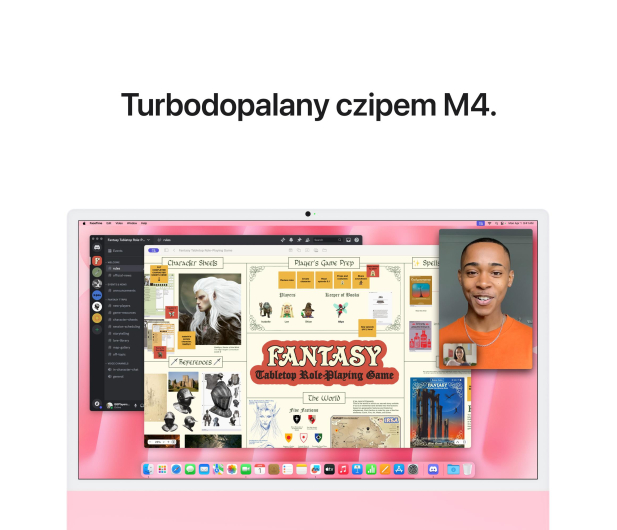 APPLE iMac 24 M4/24GB/2TB/MacOS Retina 4,5K Różowy 10R GPU MD2U4ZE/A/D2 - CTO [Z1K600144] - 1350778 - zdjęcie 6
